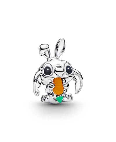 Pandora Disney Stitch Easter Bunny Charm In Metallic