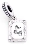 Pandora Family Book Charm - In Metallic