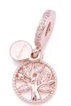 Pandora Family Heritage Dangle Charm - In Pink