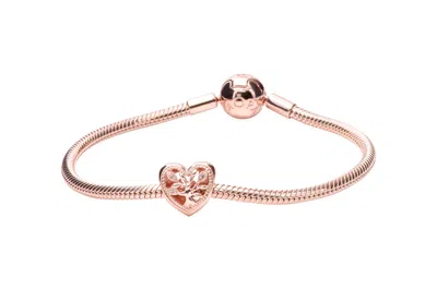 Pandora Family Tree Heart Bracelet Gift Set In Pink