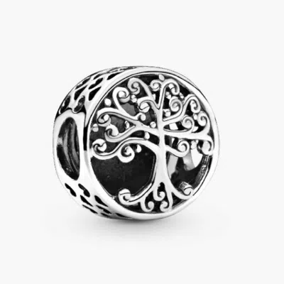 Pandora Family Tree Silver Charm