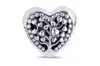 Pandora Flourishing Hearts Charm - In Metallic