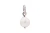 Pandora Freshwater Pearl Pendant In Metallic