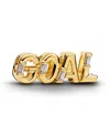 Pandora Goal Script Charm In Gold