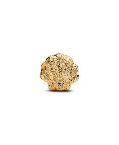 Pandora Gold Textured Shell Mini Charms