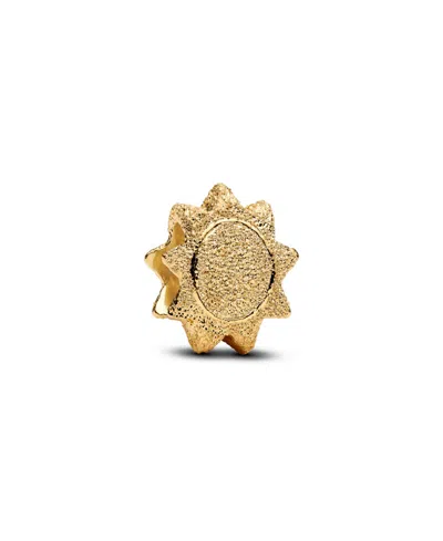 Pandora Gold Textured Sun Mini Charms