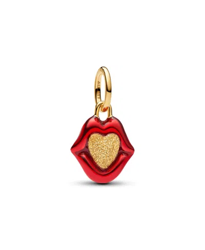 Pandora Gold-plated The Lips Of Love Charm