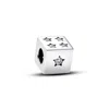 Pandora Good Luck Dice Charm In Silver In Silver