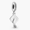 Pandora Graduation Cap Silver Dangle