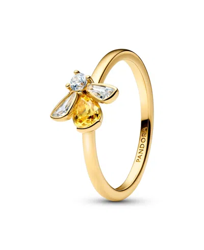 Pandora Honey Bee Ring In Gold