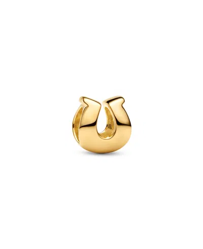 Pandora Horseshoe Mini Charm In Gold