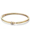 Pandora Infinite Lab-grown Diamond Bangle Bracelet In Gold