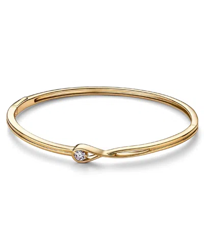 Pandora Infinite Lab-grown Diamond Bangle Bracelet In Gold