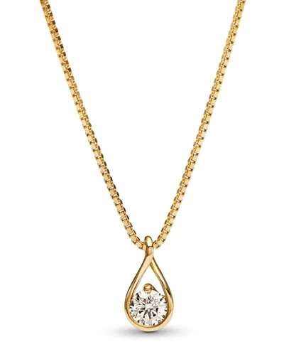 Pandora Infinite Lab-grown Diamond Pendant Necklace In Gold