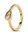Pandora Infinite Lab-grown Diamond Ring In Gold