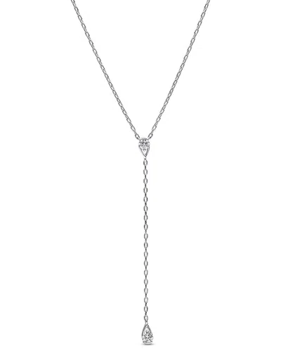Pandora Infinite Silver 0.30 Ct. Tw. Lab-grown Diamond Necklace