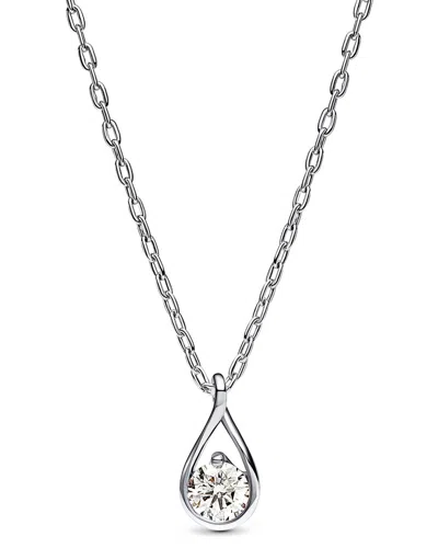 Pandora Infinite Silver 0.50 Ct. Tw. Lab-grown Diamond Necklace