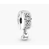 Pandora Infinity Sterling Silver Clip In Silver