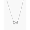 Pandora Infinity Sterling Silver Collier In Silver