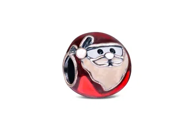 Pandora Jolly Father Christmas Charm - In Red