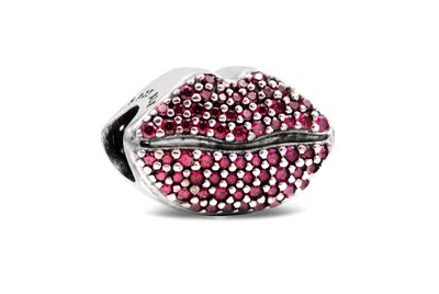 Pandora Kiss More Lips Charm Gift Set - In Gray