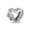 Pandora Heart And Infinity Sterling Silver Charm