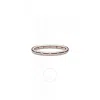 Pandora Ladies Rose Gold Simple Sparkling Band Ring In Pink/rose Gold Tone/gold Tone