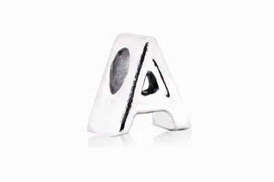 Pandora Letter A Charm - In Metallic