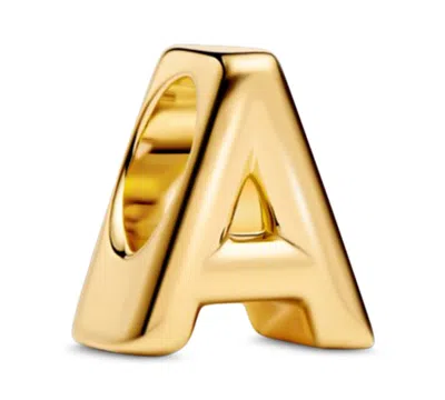 Pandora Letter A To Z Alphabet Charms In Gold
