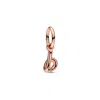 Pandora Letter B Script Alphabet Dangle Charm In Gold