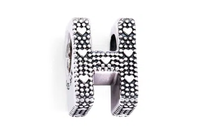 Pandora Letter H Charm - In Metallic