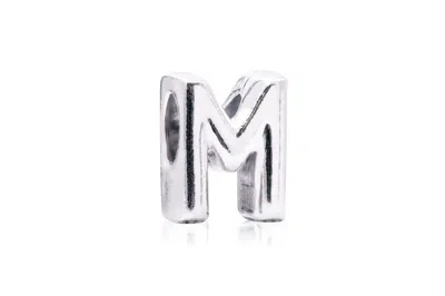 Pandora Letter M Charm - In Silver