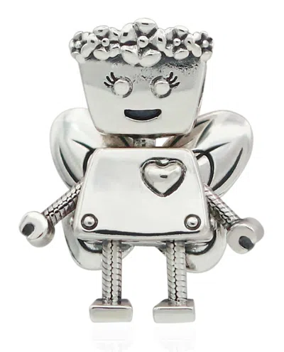 Pandora Limited Edition Floral Bella Bot Charm In Metallic