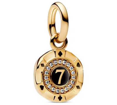 Pandora Lucky Chip Dangle Charms In Gold