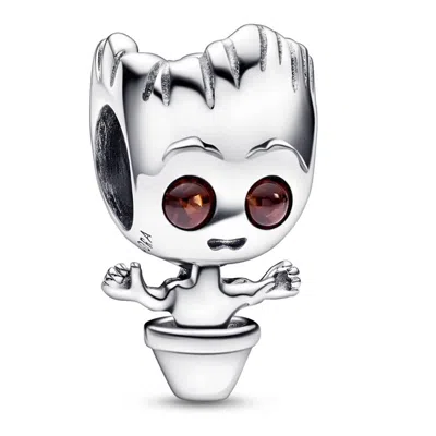 Pandora Marvel Guardians Of The Galaxy Dancing Groot Charm In Metallic