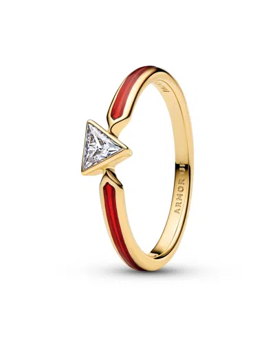 Pandora Marvel Iron Man Ring In Gold Plated