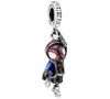 Pandora Marvel Spider-man Miles Morales Dangle Charms In Metallic