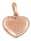Pandora Matte Brilliance Heart Pendant In Gold