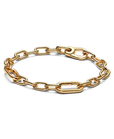 Pandora Me 14k Gold-plated Link Chain Bracelet In Link Chain,gold