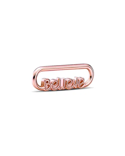 PANDORA PANDORA ME 14K PLATED BELIEVE SCRIPT CHARM