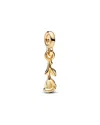 Pandora Me 14k Plated Charm In Gold