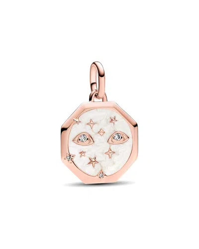 Pandora Me 14k Rose Gold Plated Cz Charm