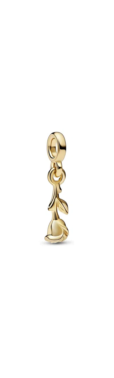 Pandora Me Romance Rose Mini Dangle In Gold