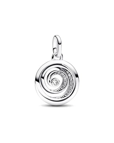 Pandora Me Silver Cz Charm In White