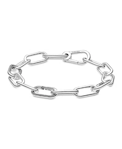 Pandora Me Sterling Silver Link Chain Bracelet In Metallic