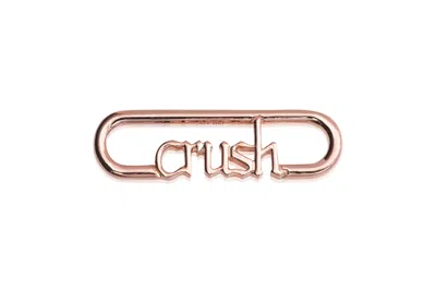 Pandora Me Styling Crush Word Link In Gold
