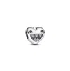Pandora Mom's Little Monsters Heart Sterling Silver Charms