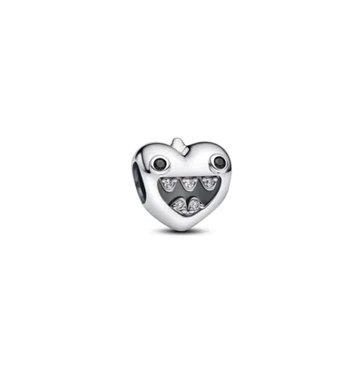Pandora Mom's Little Monsters Heart Sterling Silver Charms