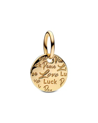 Pandora Moments 14k Dangle Charm In Gold
