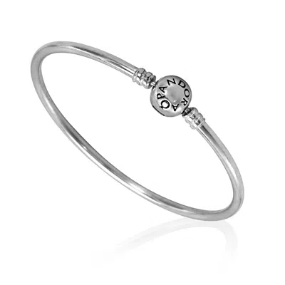 PANDORA PANDORA MOMENTS BANGLE IN STERLING SILVER